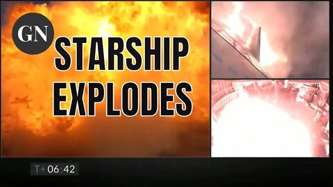 SPACEX STARSHIP BLOWS UP