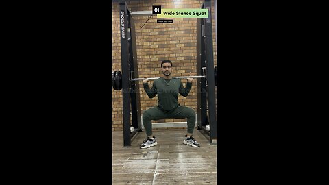 3 stance of squats
