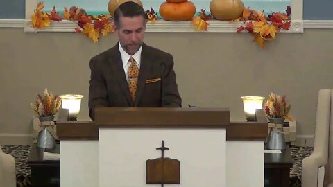 Sunday Morning Service Nov 22, 2020 - The Lord Hath Need Of Him!