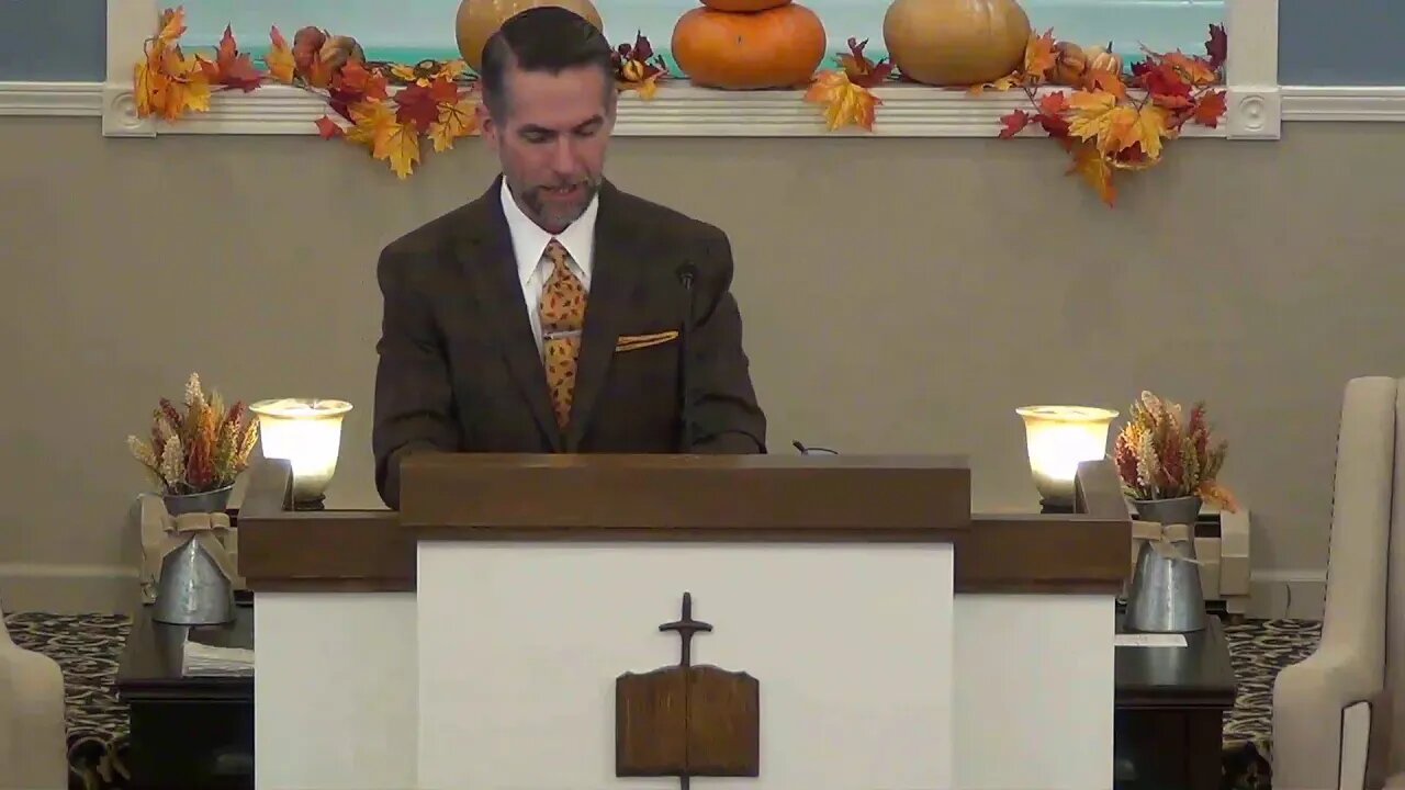 Sunday Morning Service Nov 22, 2020 - The Lord Hath Need Of Him!