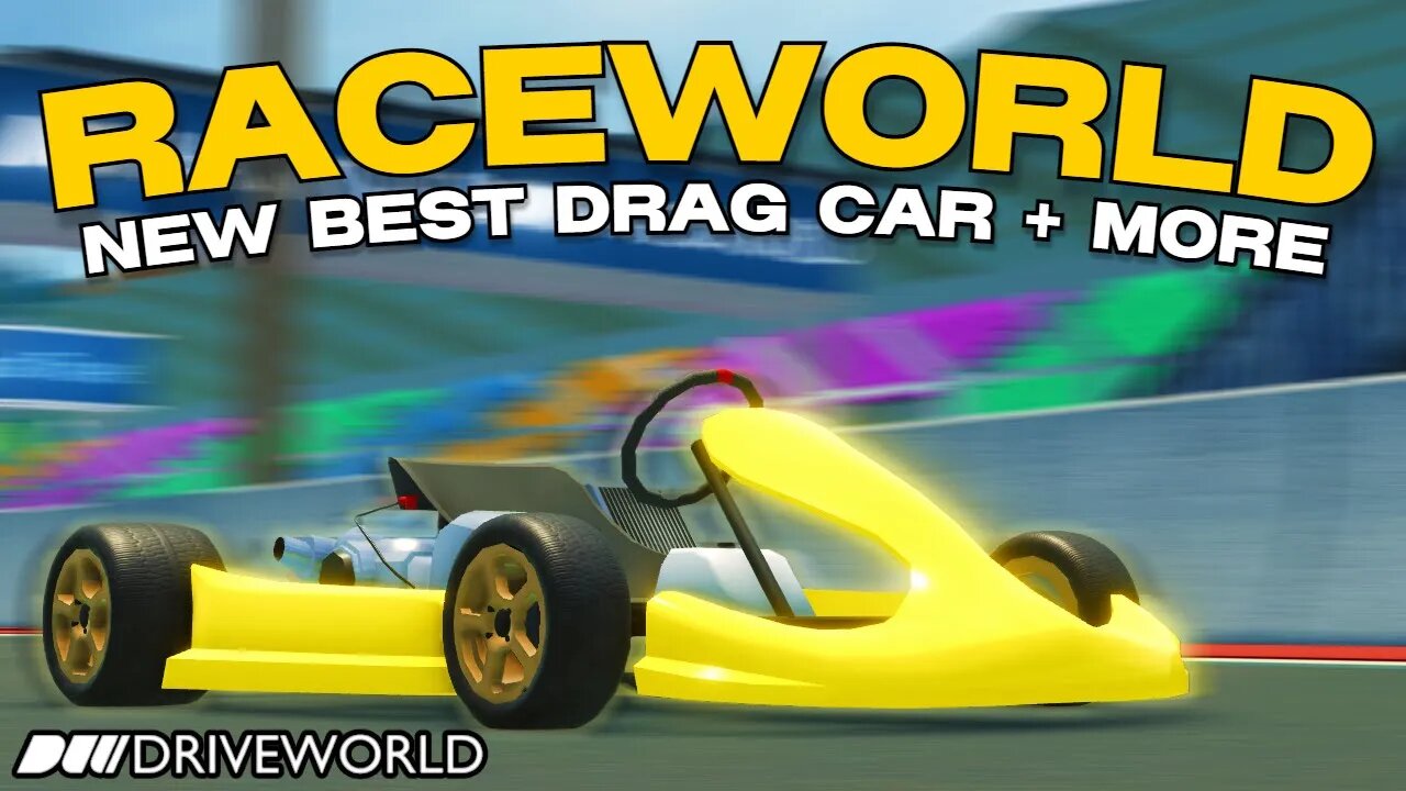 New RACEWORLD Is Here + MORE cars! | Roblox Drive World