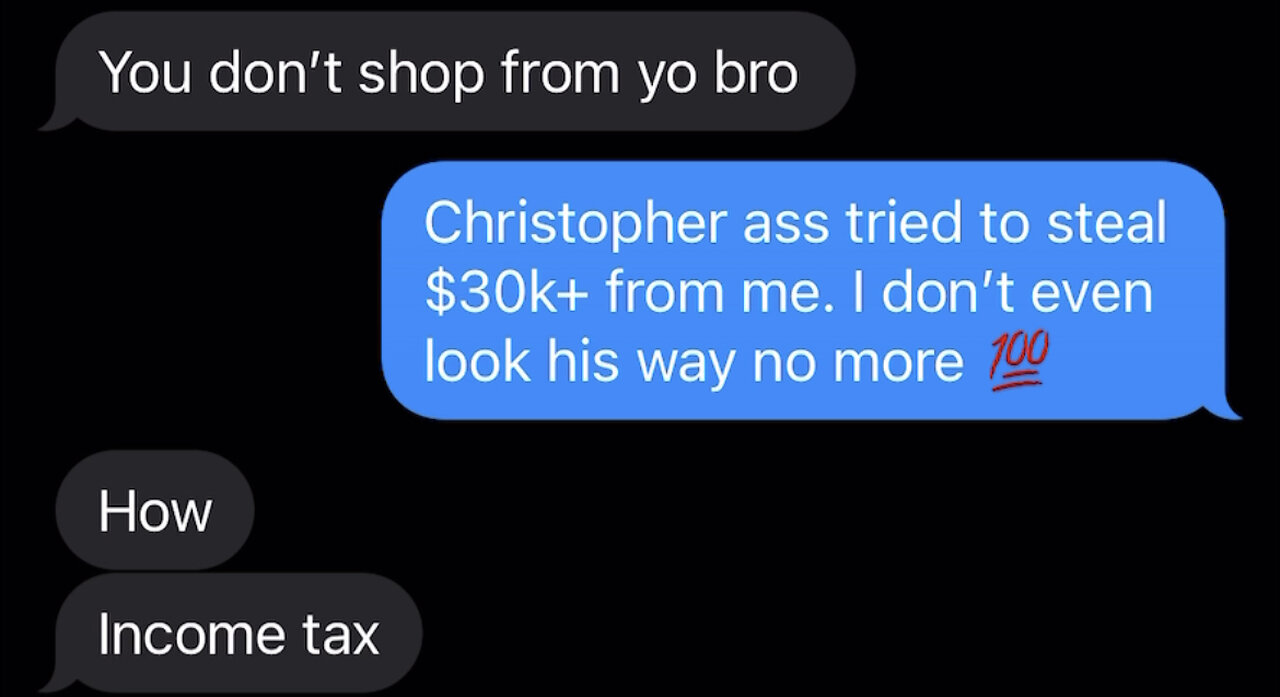 Text Receipts | Telling “The Plug”