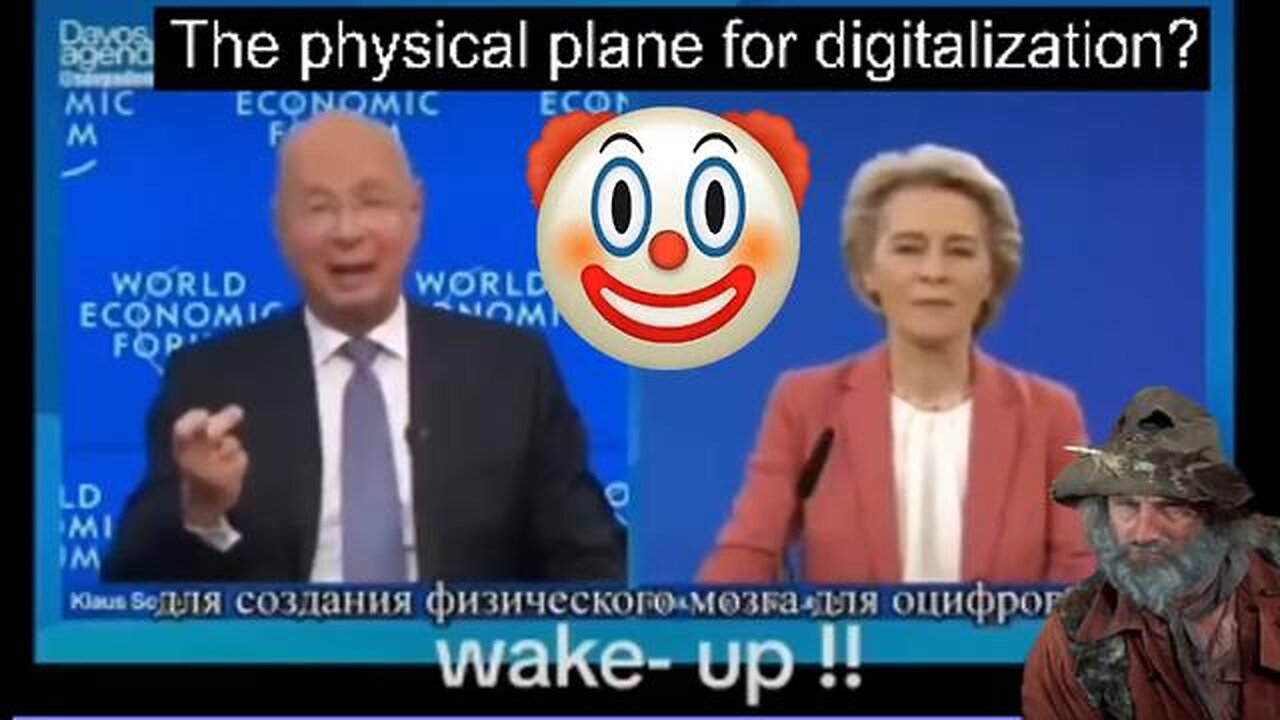 ⚠️ KLAUS SCHWAB - THE 'CHIP' IS THE DIGITAL PLANE FOR GLOBALIZATION.. YOUR ASS IS GETTIN CHIPPED!