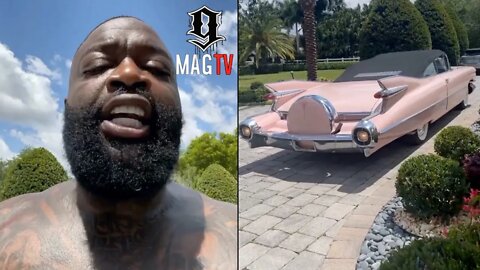 Rick Ross Claims His 1959 Cadillac Got A BBL! 😂