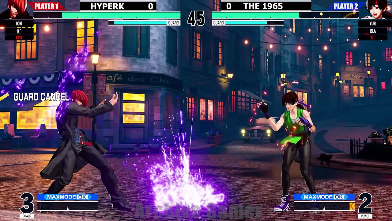 KOF XV - Hyper K (Kyo/Iori/K') vs The 1965 (K'/Yuri/Isla) | Archive Gamer