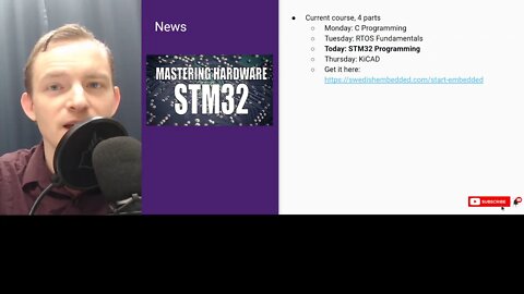 Today's Topic On The Embedded Systems Course Is STM32 Programming