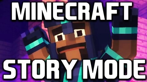 A grown man decides to play Minecraft Story Mode
