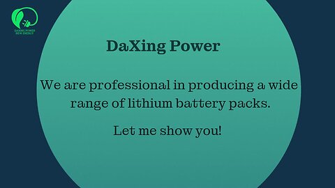 Let Me Show You What Types Of Lithium Battery Packs We Can Do And We Can Do More!!