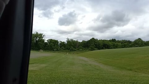 Blue Collar Conditioning: 30 LB Slam Ball Throw Backwards Over Shoulder And Head 200 Yards.