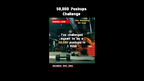 Pushups everyday!