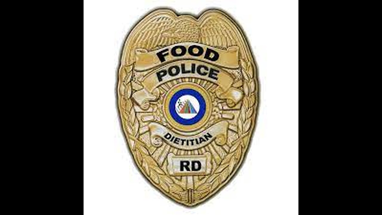 FOOD POLICE ARE HERE