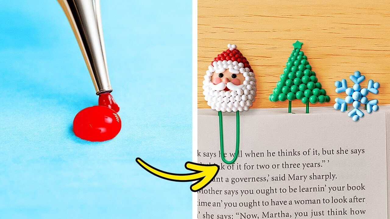 CREATIVE SCHOOL HACKS FOR CHRISTMAS SEASON 🎄 DIY GLUE GUN & 3D PEN CRAFTS 📚