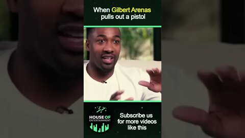 What Happened When Gilbert Arenas pulls out a Pistol #Shorts