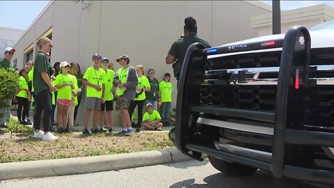 Pinellas County Sheriff's Office welcomes children to see what their parents do for a living
