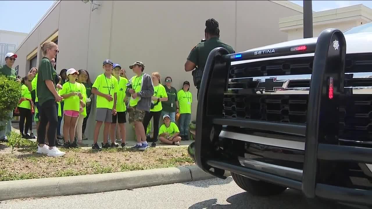 Pinellas County Sheriff's Office welcomes children to see what their parents do for a living