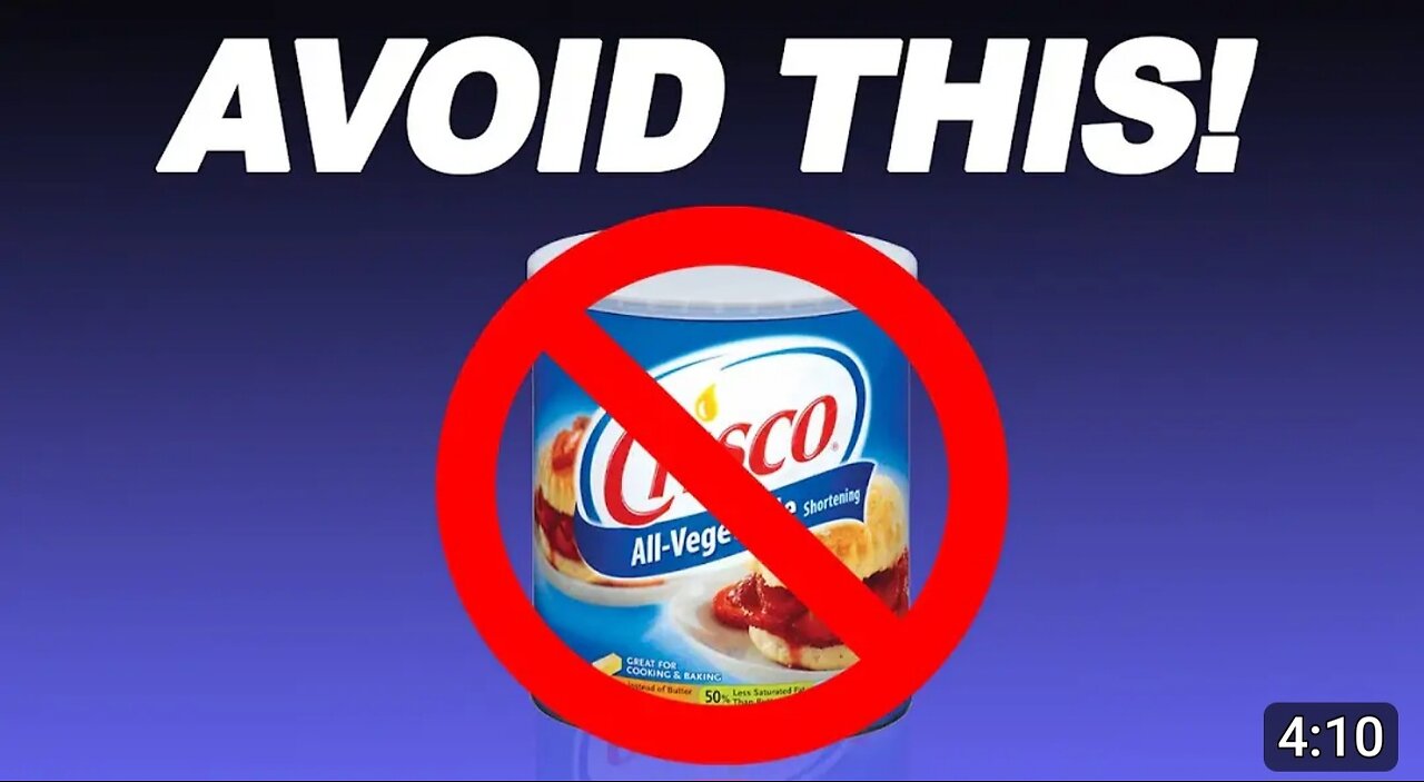 The History of Crisco Shortening and Why You Should Avoid It Dr Joel Wallach BS DVM ND