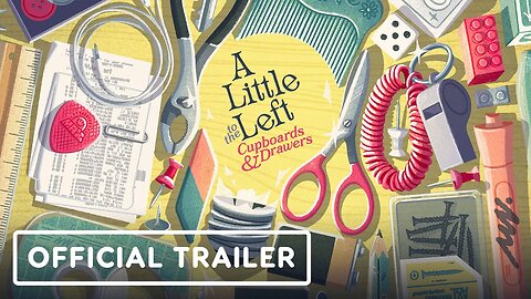 A Little to the Left: Cupboards & Drawers DLC - Official Gameplay Trailer | Wholesome Direct 2023