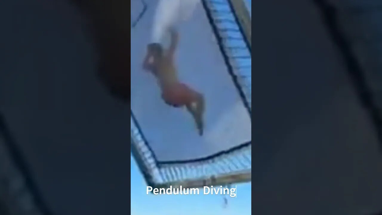 Pendulum Diving | A New Method of Freestyle Diving #short