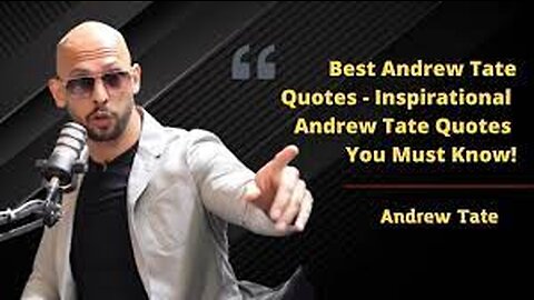 Andrew tate's best Quotes
