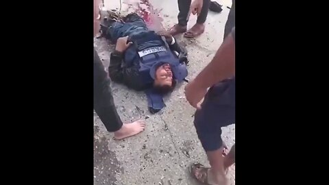 Terrorist Israeli Zionist Jews Bomb Two Reporters