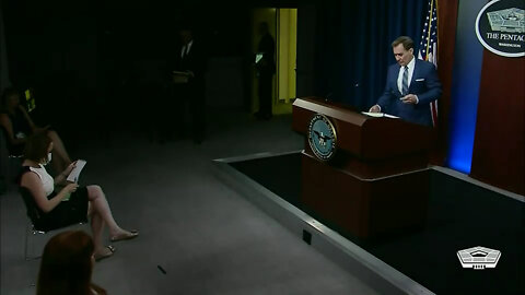 Pentagon Press Secretary Holds Briefing