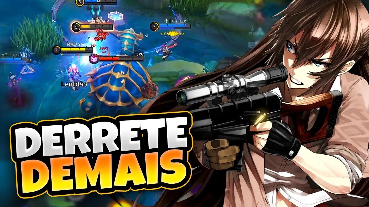 NÃO DÁ PRA IGNORAR ESSE ADC! | MOBILE LEGENDS