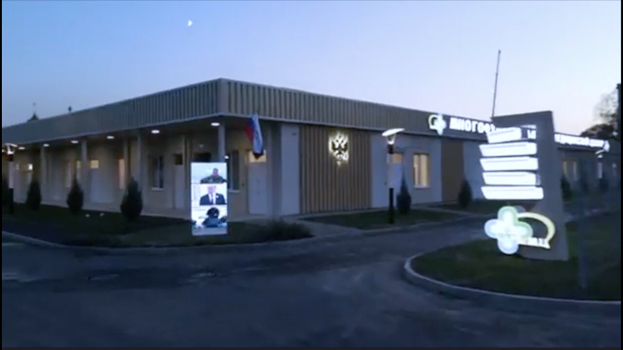 RUSSIA OPENS NEW FREE COMPLETE MEDICAL FACILITY IN UKRAINE