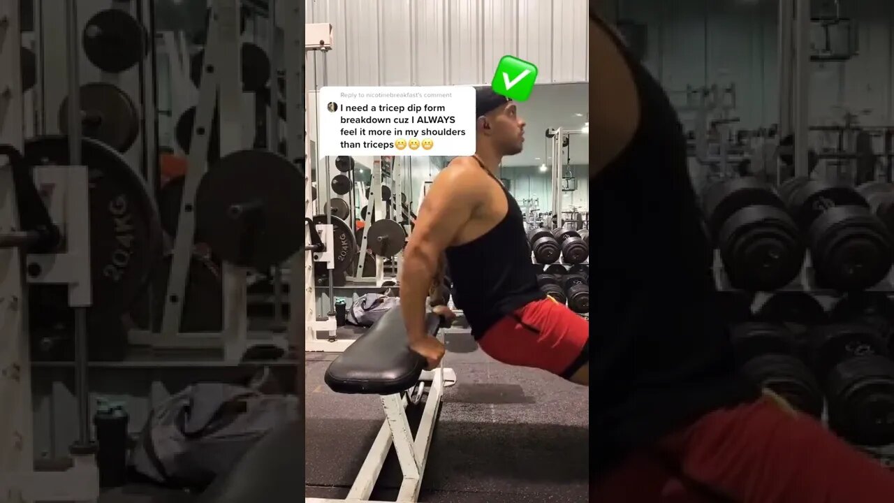 EXERCISE YOUR TRICEPS CORRECTLY 🔥 #shorts