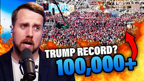 MUST SEE: BIGGEST TRUMP RALLY EVER?! 100K+ Attendees Pack NJ Event | Elijah Schaffer