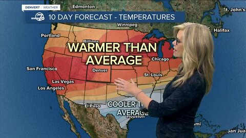 Warm weather sticks with us through the holiday weekend