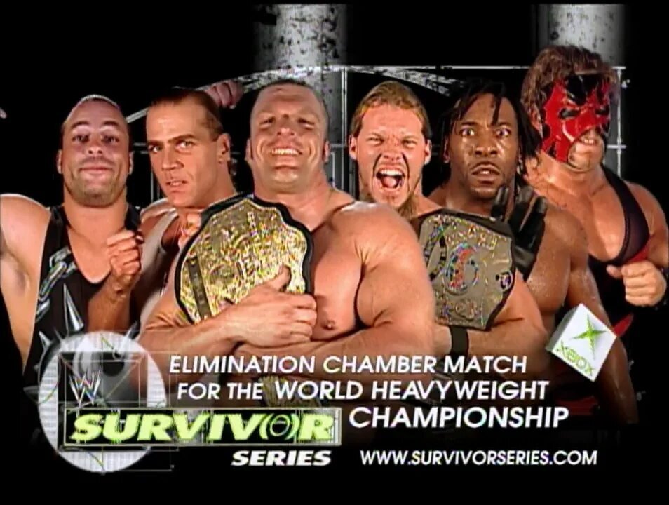 Inaugural Elimination Chamber Match - Survivor Series 2002 (Full Match)