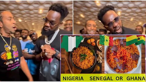 "Ludacris Patoranking Jollof Rice Debate: Who Have the Best Jollof -Nigeria, Ghana, or Senegal?"