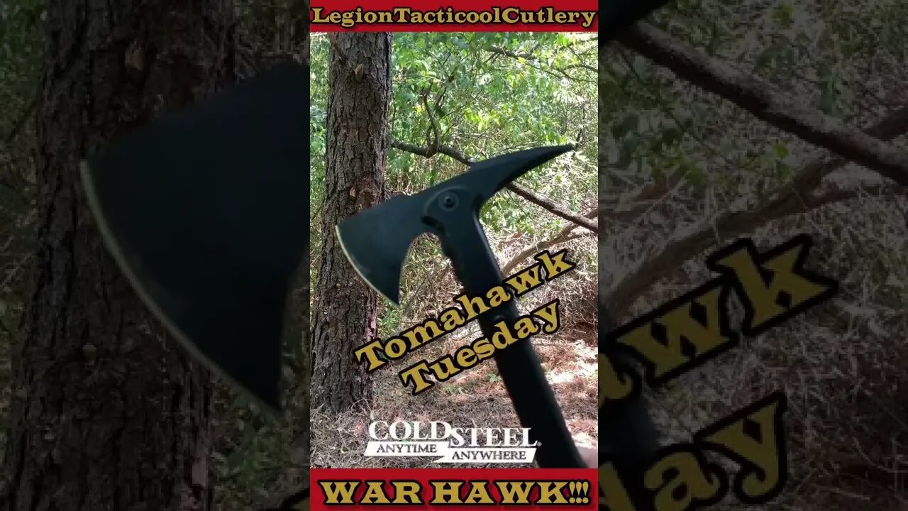Tomahawk Tues!!!@WATER2FIELD Honored!!!! @Expeditionary Jonny #coldsteel