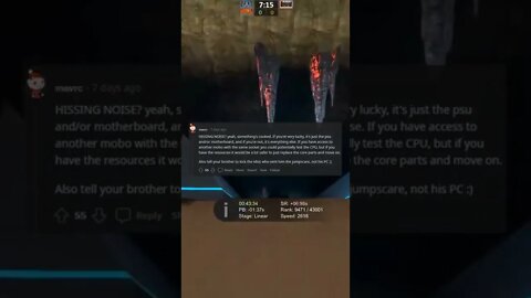 Brother got jump scared and kicked PC now it wont turn on