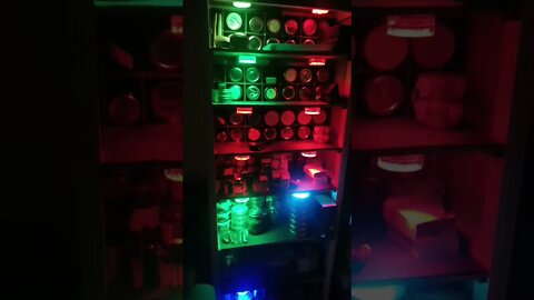 Cellar lights nearly done.