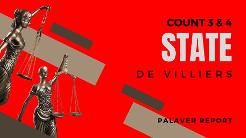 State vs De Villiers - Count 3 & 4 (Rape)