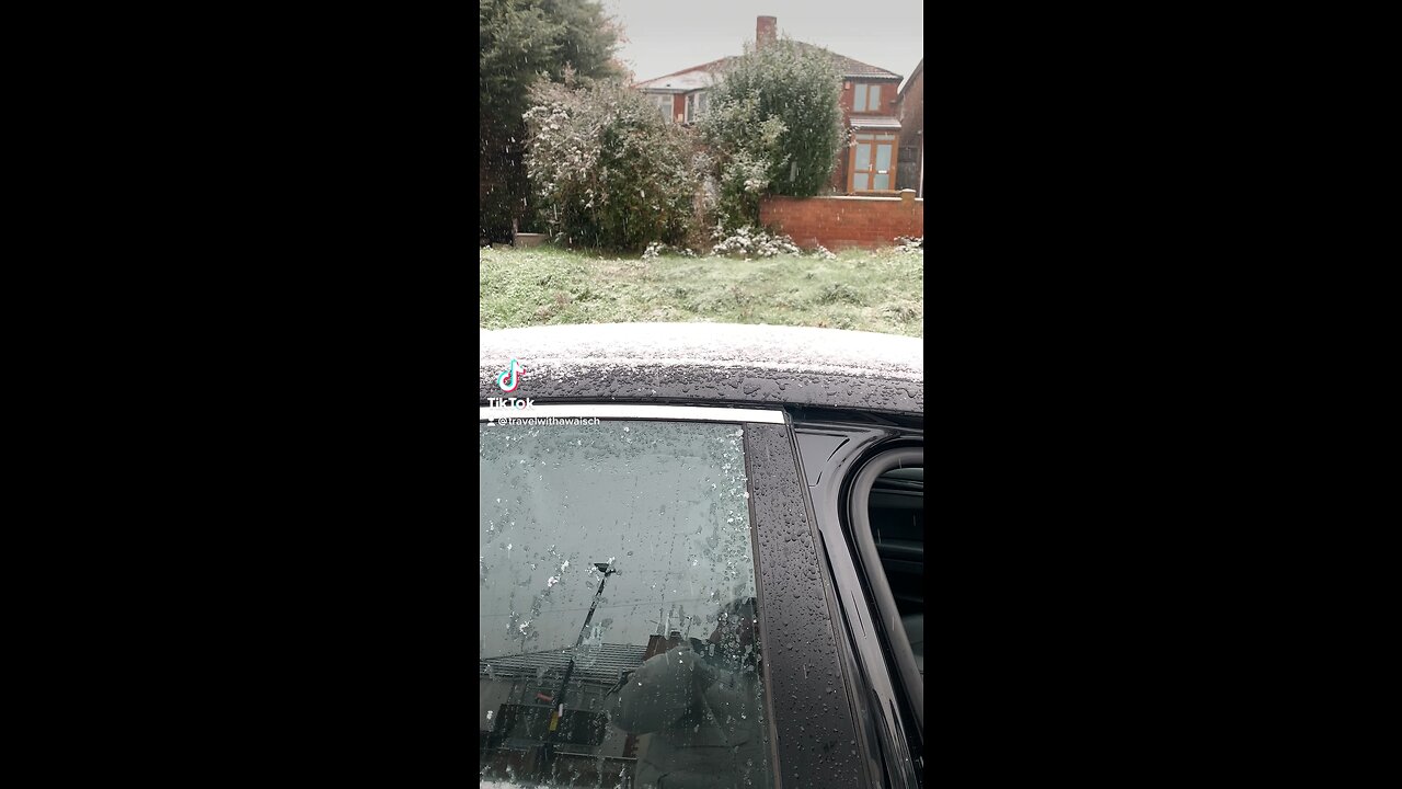 England got snow