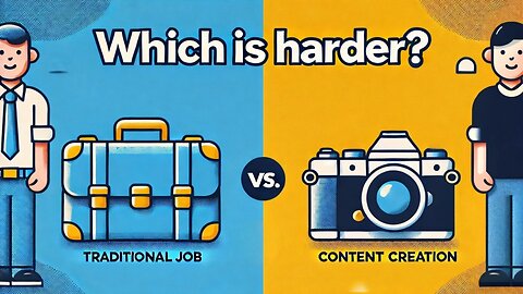 Traditional Job vs Content Creation: Which Grind Is Worse?
