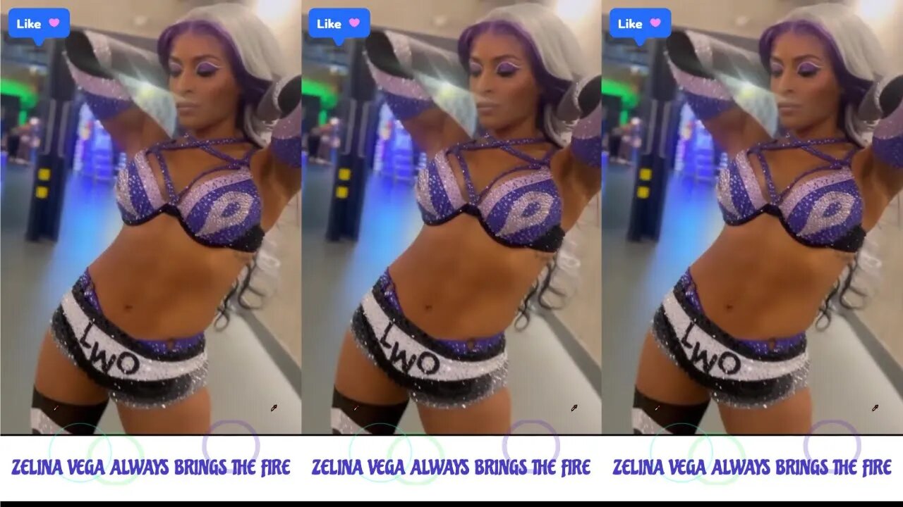 ZELINA VEGA ALWAYS BRINGS THE FIRE! #Shorts #WWE #sports