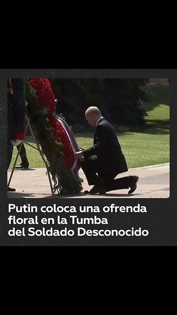 Putin homenajea a los caídos en la lucha con el nazismo