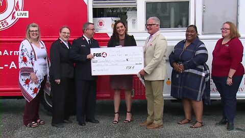 Scripps Howard Fund donation to Salvation Army