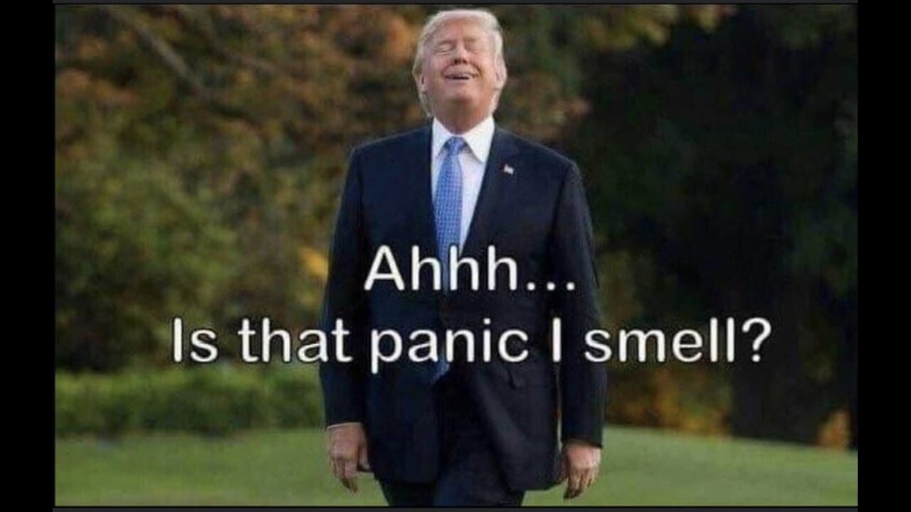 I can smell the FEAR .......