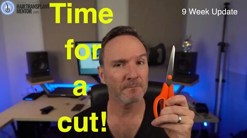 FUE Hair Transplant 9 Week Update - Joe Tillman BUZZCUT!