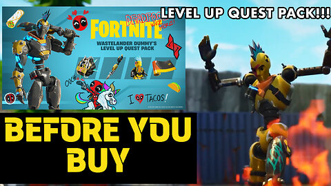 WASTELANDER DUMMY'S LEVEL UP QUEST PACK REVIEW | NEW SWEAT SKIN?🥸