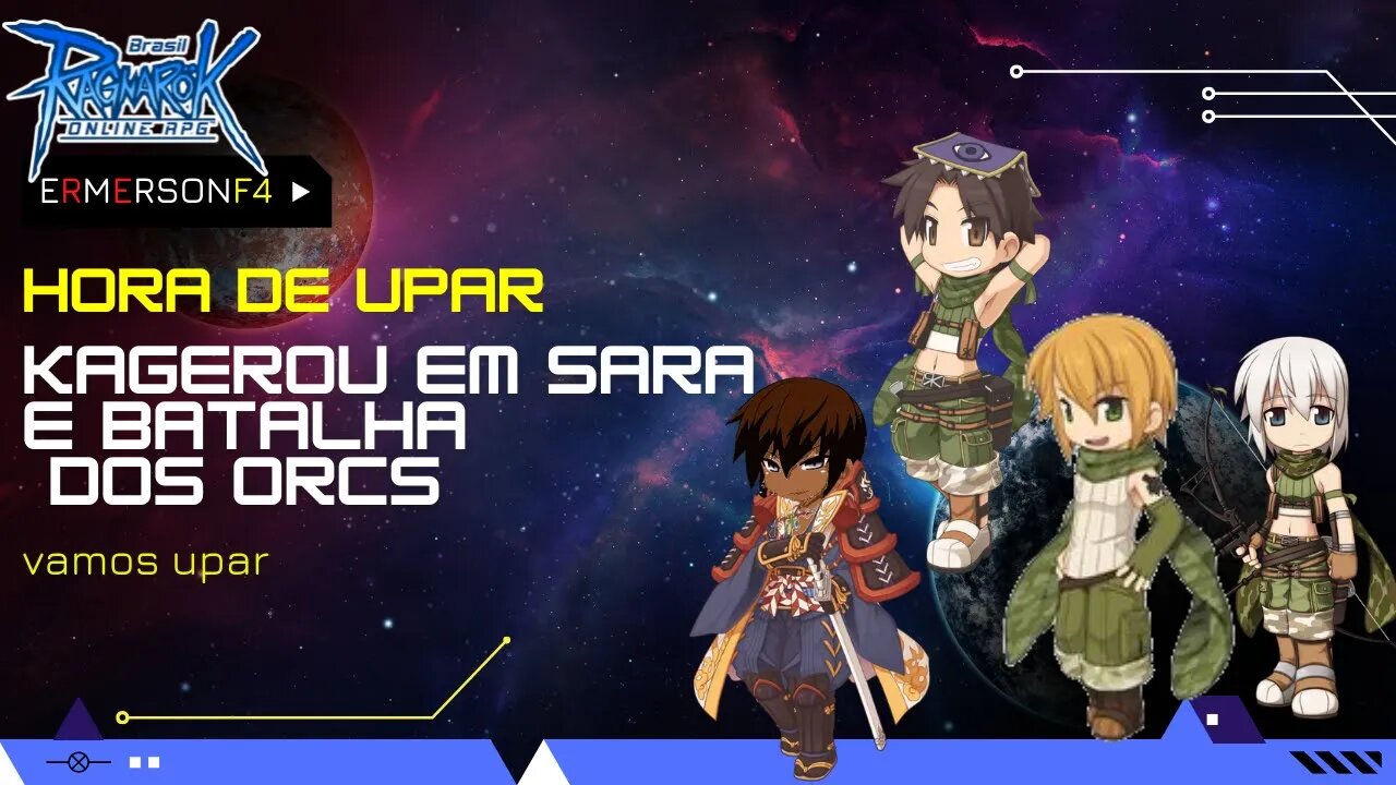 kagerou papel em sara e batalha dos orcs