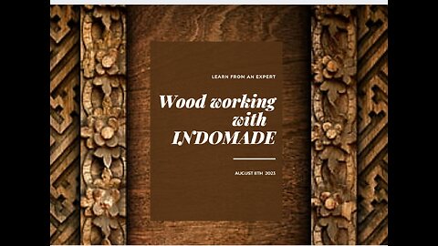 woodcarving /learn from an expert / INDIA /from an expert