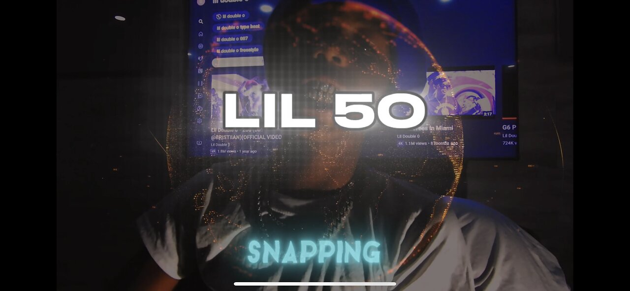 Lil 50 – Block Lit (In The Studio