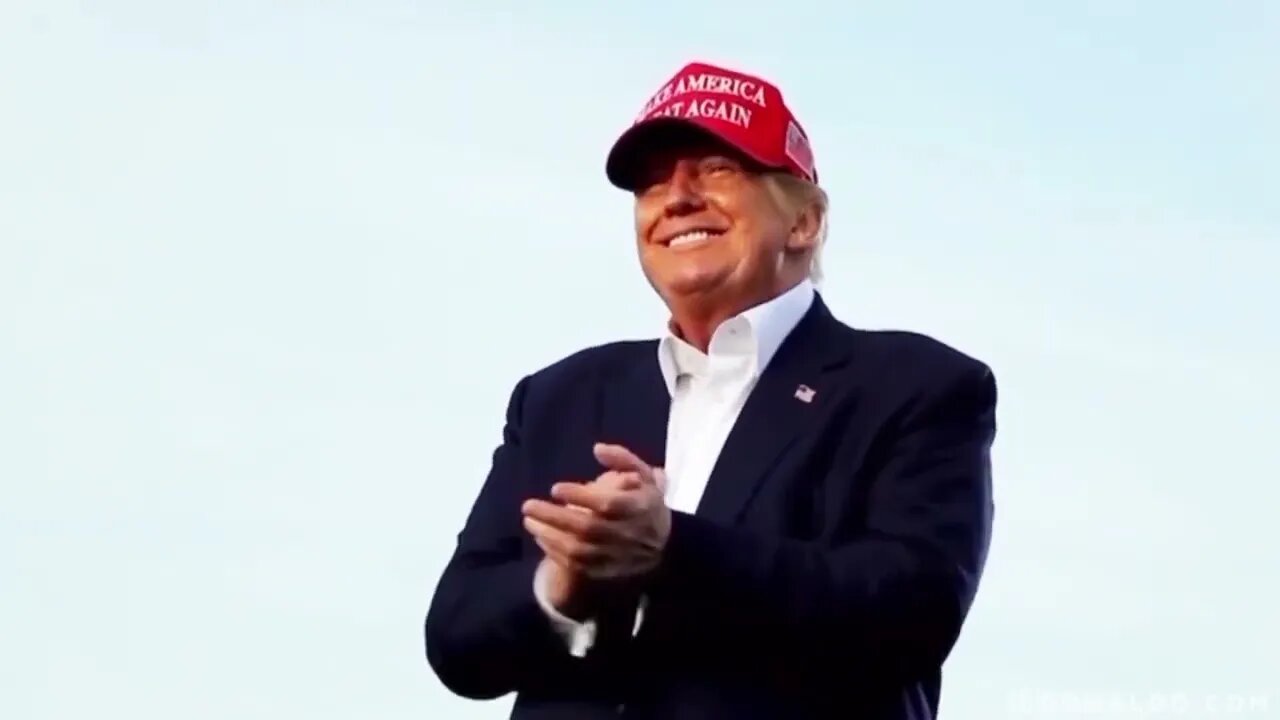 President Trump dancing on MAGA Rhythm