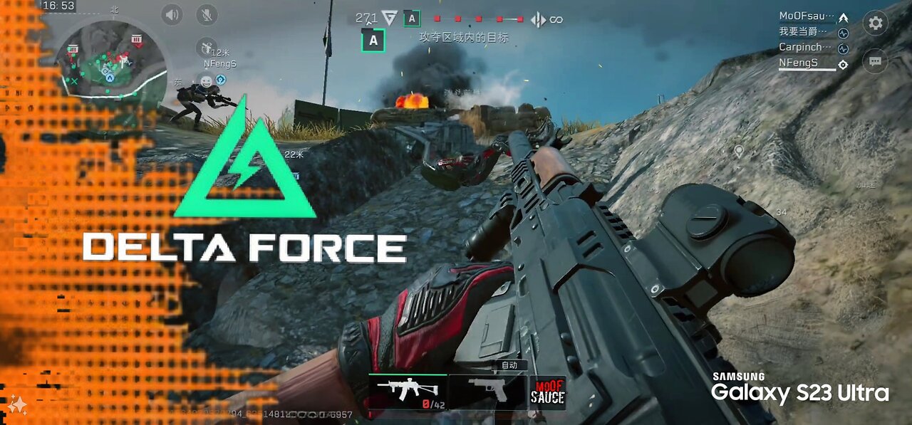 DELTA FORCE HAWK OPS MOBILE is Here and its INSANE! Havoc Warware Gameplay.120 FOV no Overheating🥵🔥