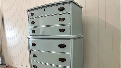 Furniture Flipping - A water damaged Dixie Dresser